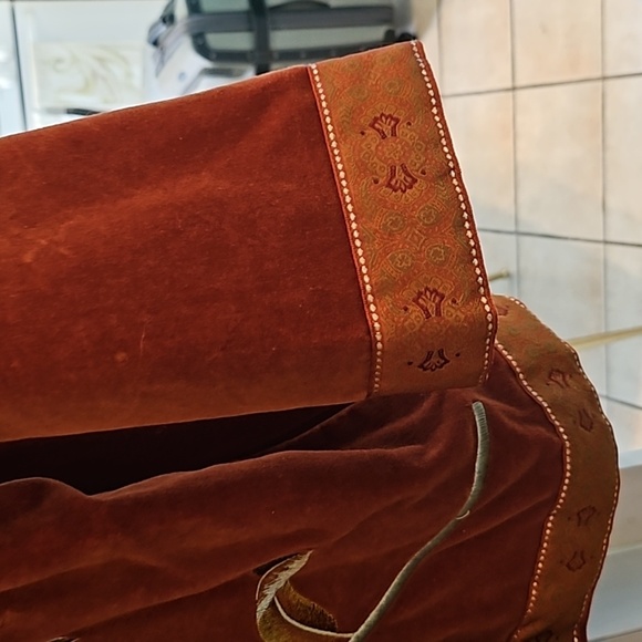 Vintage Jessica Holbrook Velvet jacket size 1X - Picture 3 of 4